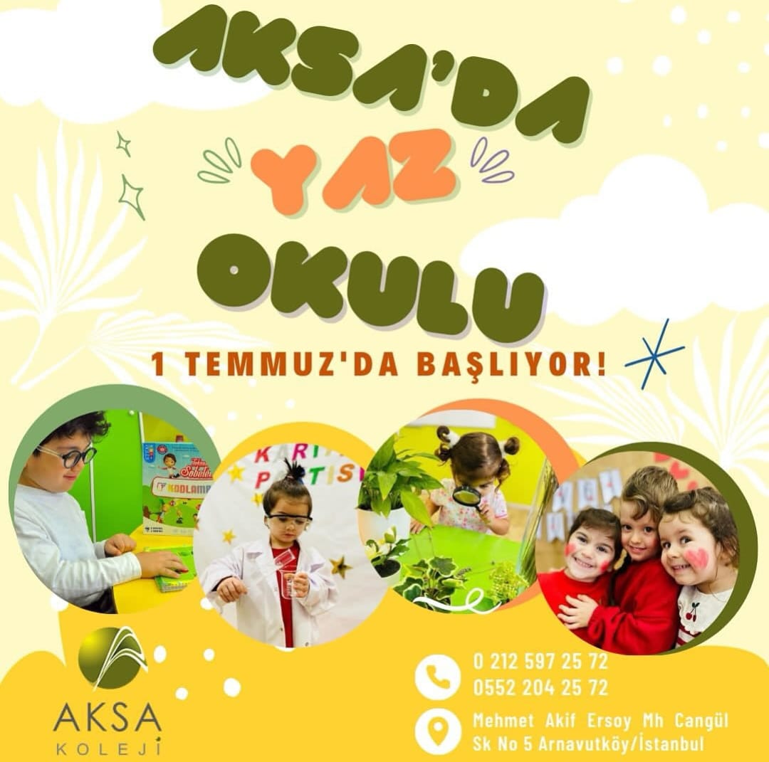 Aksa'da Yaz Okulu