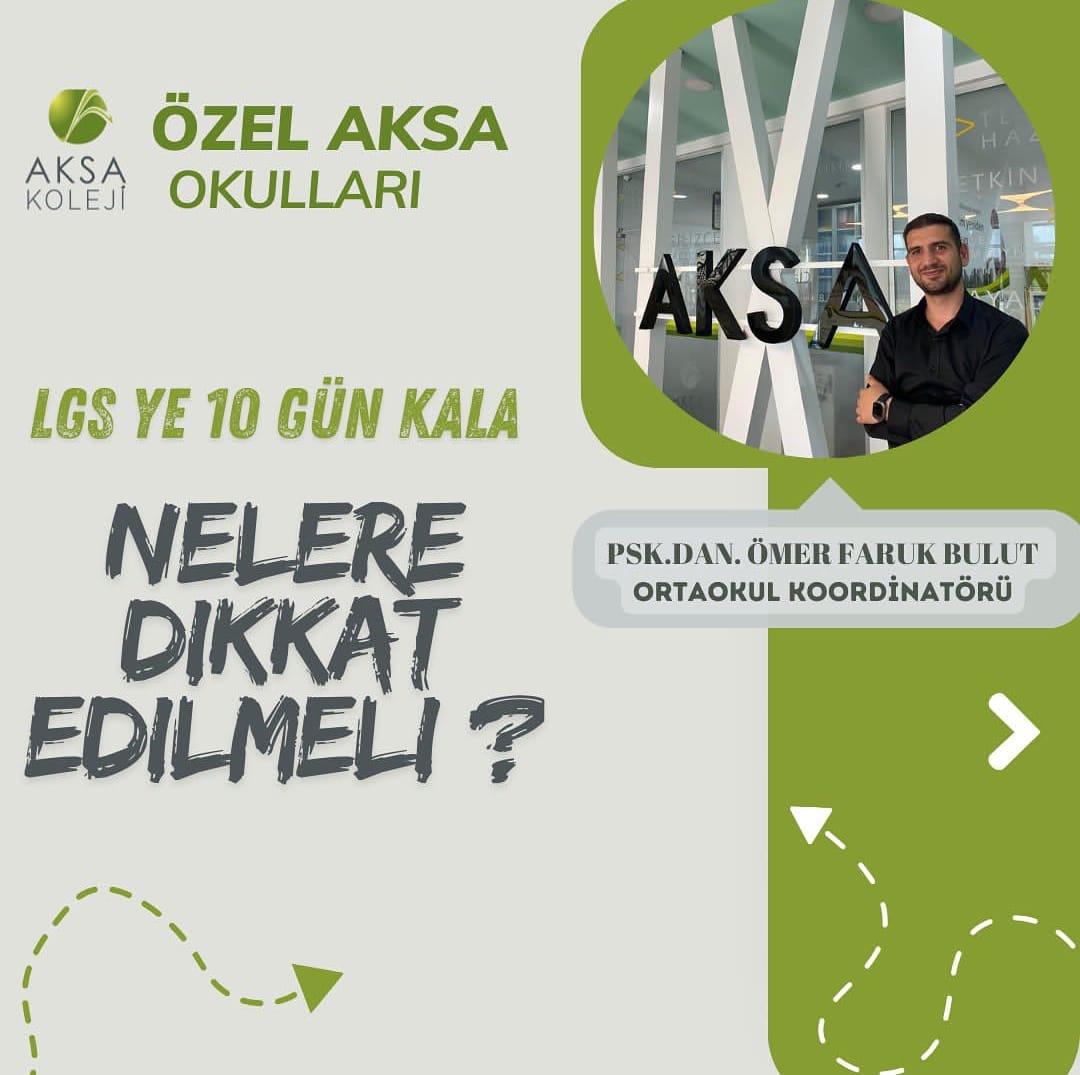 LGS'ye 10 Gün Kala Nelere Dikkat Edilmeli
